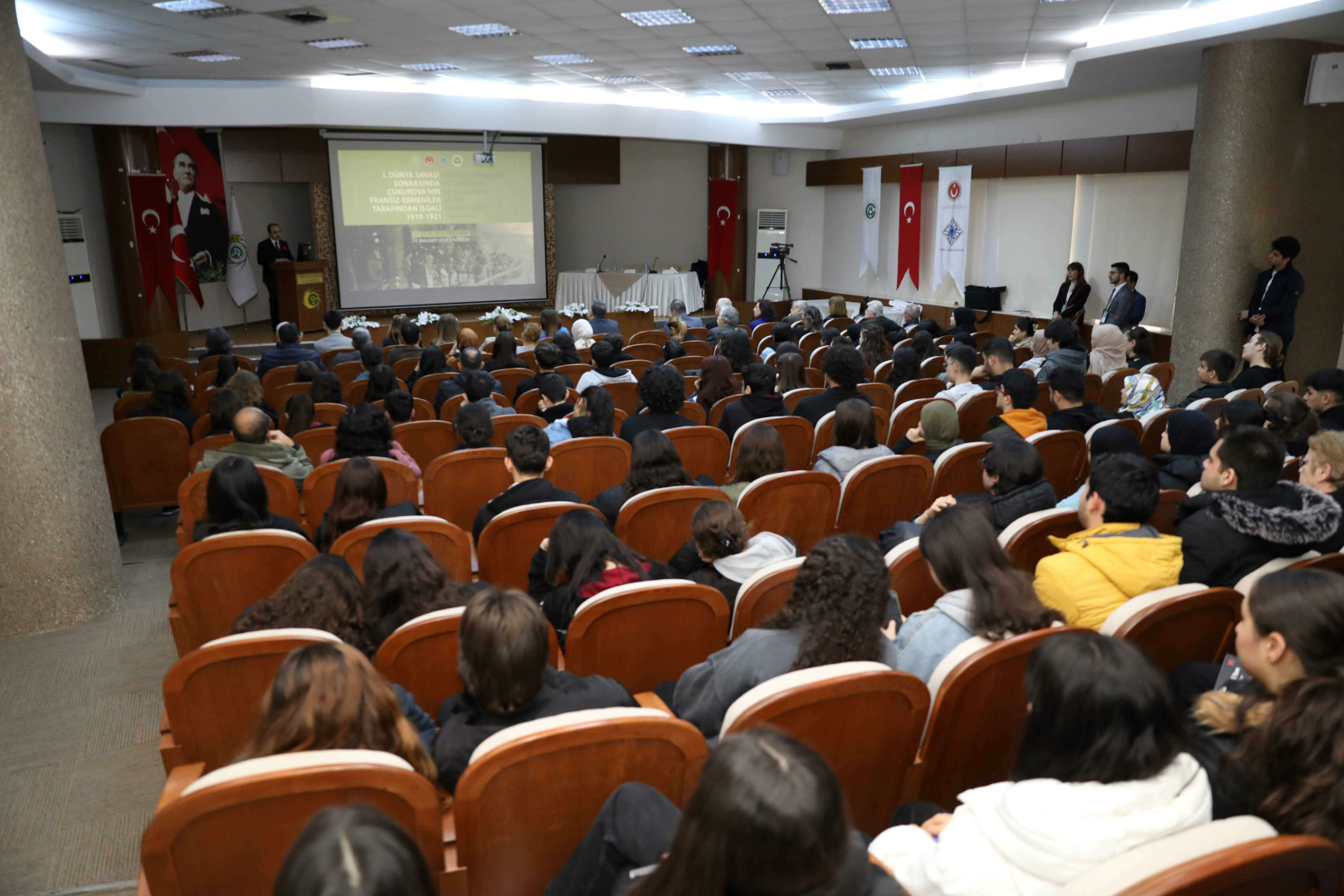 I. Dünya Savaşı sonrasında Çukurova’nın Fransız-Ermeniler Tarafından İşgali paneli düzenlendi