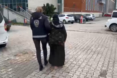 Komşusunun altınlarını çalan kadın gözaltına alındı