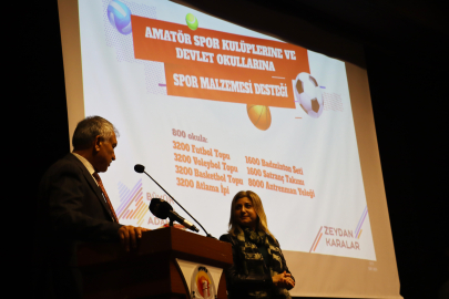 Adana'da 15 ilçeden 800 okula “Spor Malzemesi Desteği”