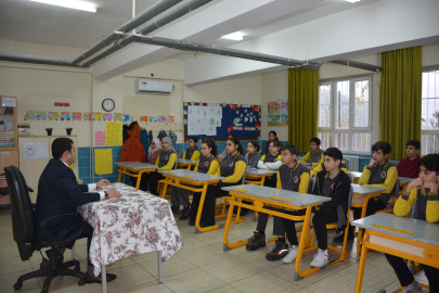 Kaymakam Yılmaz’dan sınava girecek öğrencilere motivasyon