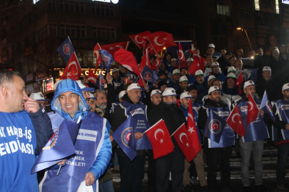 Harb-iş sendikası üyeleri özlük haklarında iyileştirme istedi