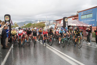 Türkiye Bisiklet Kupası 1. Etap Puanlı Yol Yarışları, Alanya'da başladı