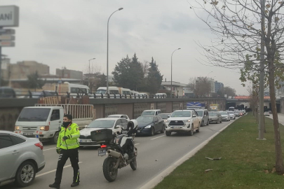 Gaziantep’te takla atan araçta bulunan 4 kişi yaralandı