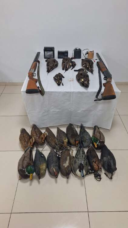 Kayseri'de yasa dışı av yapan 8 kişiye ceza 3