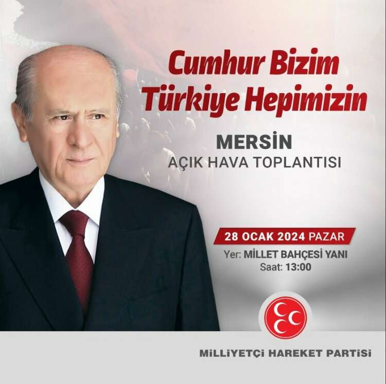 devlet bahçeli mersinde