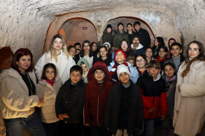 Akdeniz Belediyesi, BİLSEM öğrencilerini Kapadokya'ya götürdü