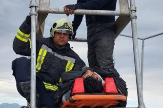 Antakya'da arıtma tesisi onarımında kaza: 1 yaralı