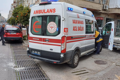 Motosiklet ile otomobil çarpıştı: 1 yaralı