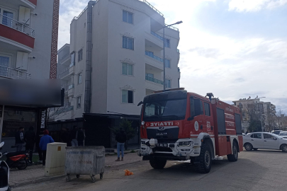 İş yerinde çıkan yangın korkuttu