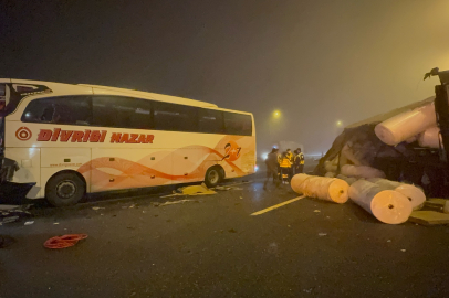 Kuzey Marmara otoyolu'nda feci kaza: 19 yaralı