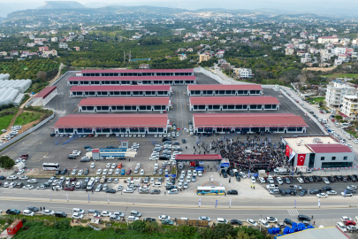 Mersin'de  Erdemli toptancı hal kompleksi tamamlandı