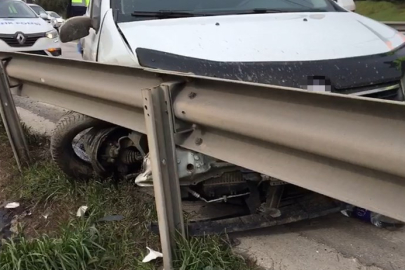 TEM otoyolu Kocaeli geçişinde meydana gelen kaza: 1'i çocuk 3 kişi yaralandı