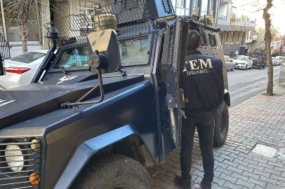 İstanbul Adalet Sarayı saldırısı sonrası Küçükçekmece'de terör operasyonu başlatıldı