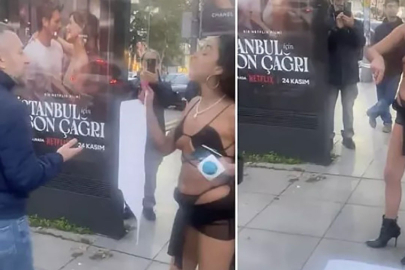 Kadıköy’de yarı çıplak dolaşan Melisa Aydınalp hakkında 1 yıla kadar hapis istemi