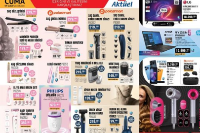 9 Şubat Bim'e Saç Düzleştirici, Saç Maşası ve Elektrikli Diş Fırçası Geldi! Tükenmeden Alın!