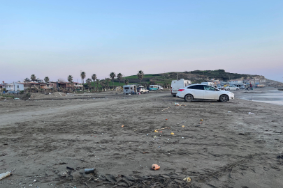 Karataş Sahilinde İçler Acısı Görüntüler