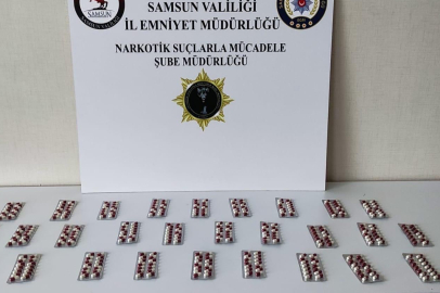 Samsun'da polis operasyonu, 32 kişi narkotik uygulamasında yakalandı