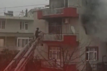 Serik'te ev yangınında bir kişi hayatını kaybetti, bir kişi yaralandı