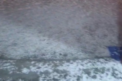 Hatay'da dolu yağışı etkili oldu