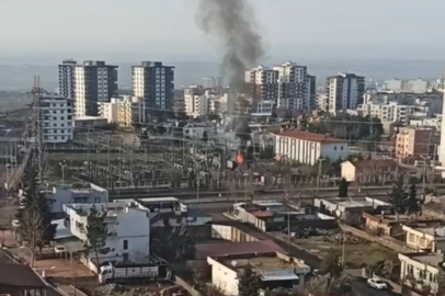Siverek'te elektrik trafo merkezinde yangın çıktı