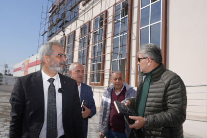 Tarsus Belediyesi 'Sağlık Yerleşkesi' projesinde tamamlanma aşamasına geldi