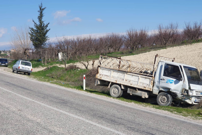 Mersin'in Mut İlçesinde trafik kazası 2 kişi yaralandı