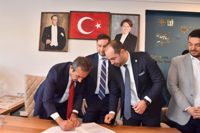 Soner Çetin, İYİ Parti Çukurova İlçe Başkanlığına adaylık başvurusu yaptı