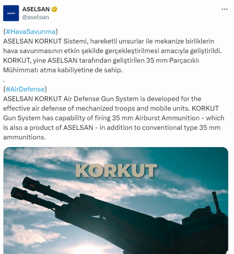 Hava savunma kabiliyetinde KORKUT faktörü 2