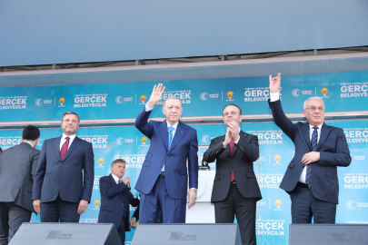 Başkan Gülaçtı ile Başkan Kanlı'dan Adana'lılara Miting Teşekkürü