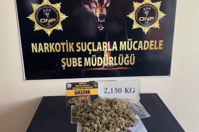 Osmaniye'de yolcu minibüsünde yasaklı madde ele geçirildi