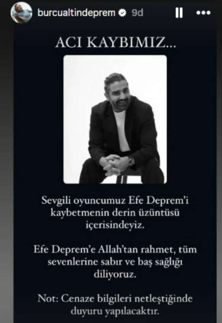 Seksenler dizisinin oyuncusu Efe Deprem trafik kazasında hayatını kaybetti 3