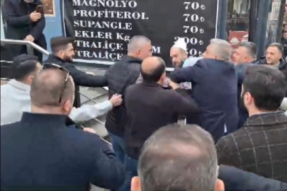 Akşener'in Esnaf Ziyareti Sırasında Arbede