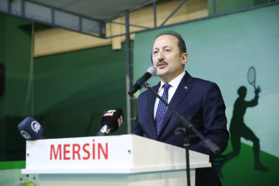 Mersin'de Dünya Kadınlar Günü Tenis Turnuvası yapıldı