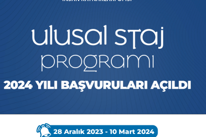 Ulusal Staj Programı (USP) Başvuruları İçin Son Gün