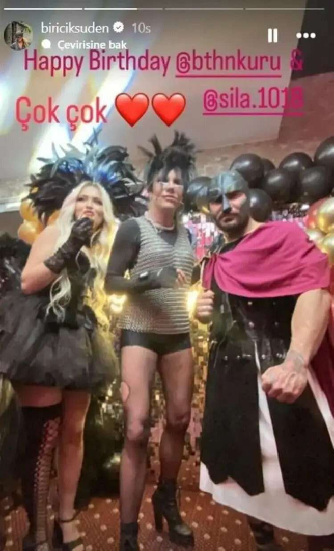 Mazhar Alanson'un Eşi Biricik Suden'in Parti Makyajıyla Sosyal Medya Çalkalandı