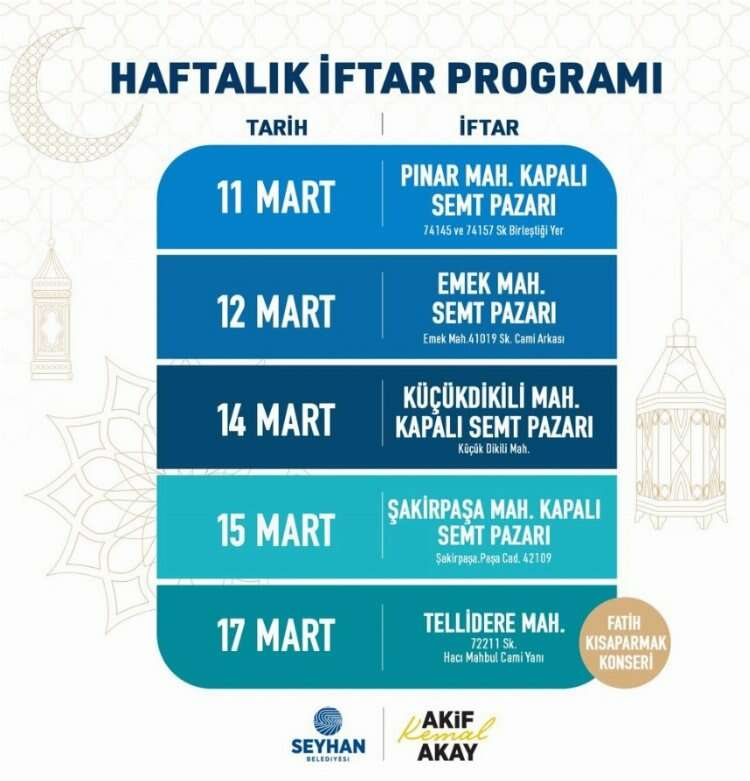 adana iftar çadırı