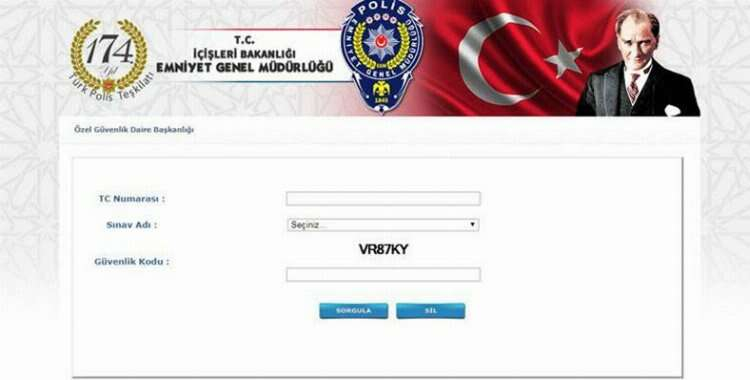  Özel Güvenlik sınav sonuçları açıklandı mı?