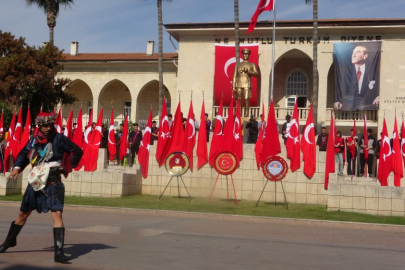  Atatürk'ün Mersin ziyaretinin 101. yıl dönümü coşkuyla kutlandı
