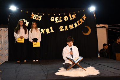 Hatay'da konteyner kentte ramazan eğlencesi düzenlendi