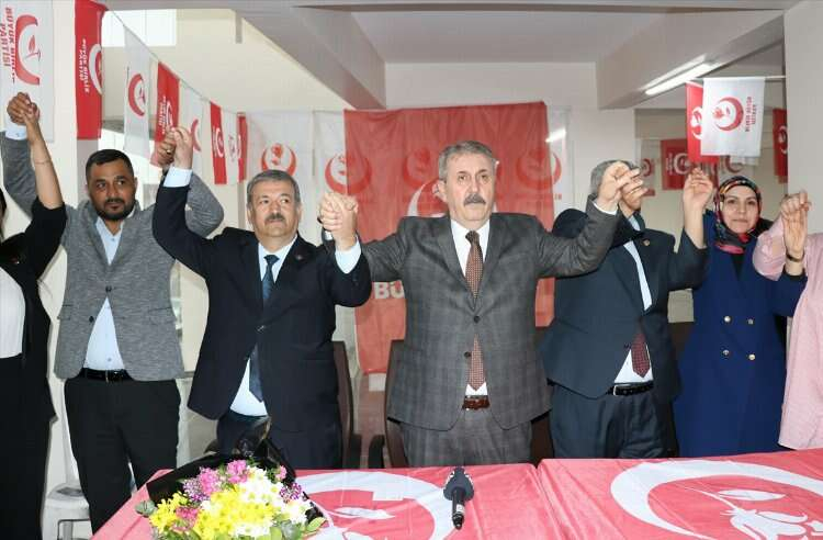 Büyük Birlik Partisi (BBP) Genel Başkanı Mustafa Destici