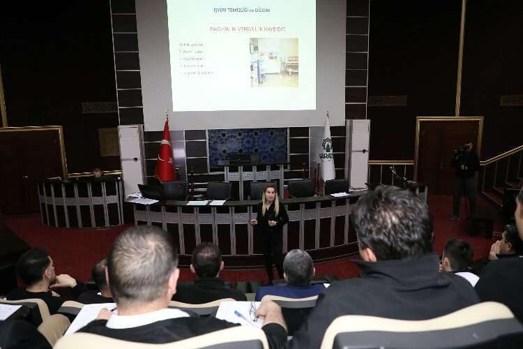  Karatay Belediyesi personeline iş sağlığı ve güvenliği eğitimi verildi 