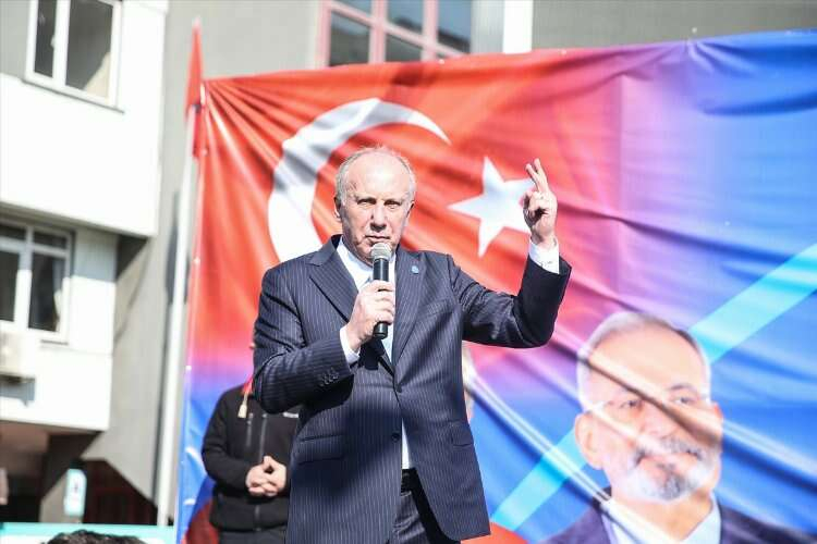 Memleket Partisi Genel Başkanı Muharrem İnce