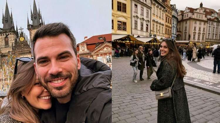 Romantik Kaçamak: Aslı Enver ve Eşi Berkin Gökbudak, Prag'ı Keşfetmek İçin Yola Çıktılar