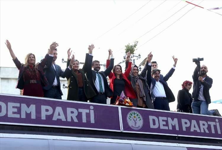 DEM Parti Eş Genel Başkanı Tulay Hatımoğulları Oruç