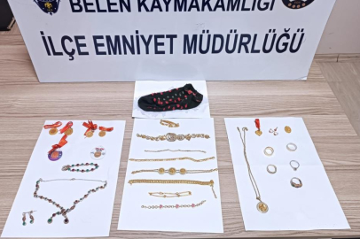 Hatay'ın Belen İlçesinde ziynet eşyası hırsızlarına operasyon düzenlendi 