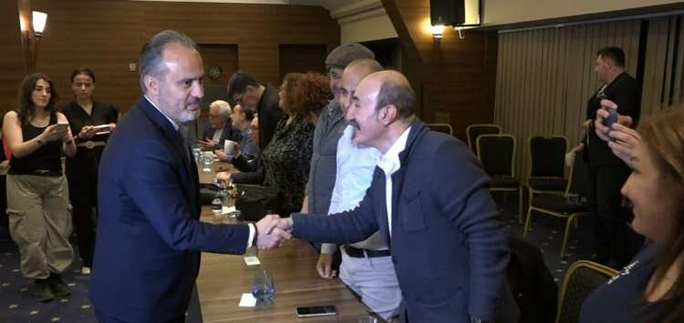 Bursa Büyükşehir Belediye Başkanı Alinur Aktaş