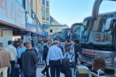 15 Temmuz Demokrasi Otogarı'nda bayram yoğunluğu yaşandı 