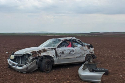 Bismil'de otomobilin şarampole savrulması sonucu 2'si çocuk 4 kişi yaralandı