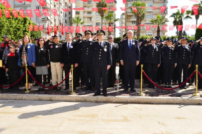 Adana'da, Türk Polis Teşkilatının kuruluşunun 179. yıl dönümü dolayısıyla törenler düzenlendi