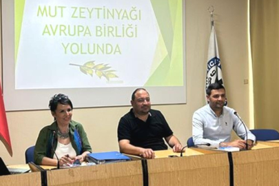 Mersin'in Mut ilçesinde üretilen zeytinyağı AB komisyonu tarafından kayıt altına alındı